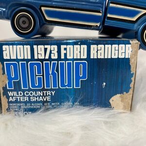 Avon 1973 Ford Ranger Pickup Truck Wild Country After Shave‎ Decanter